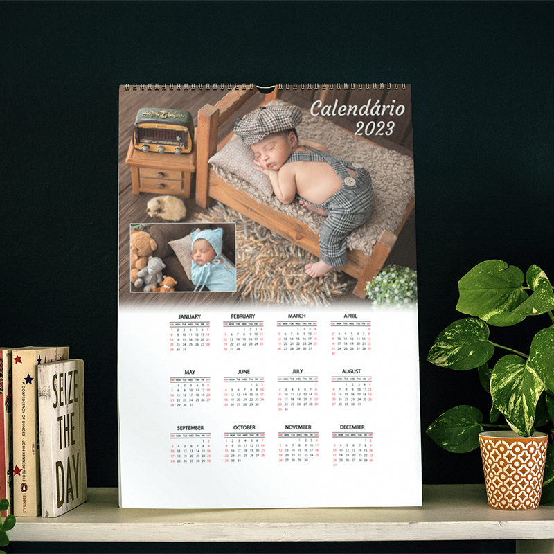 Calendário Parede A3 - 1 Página