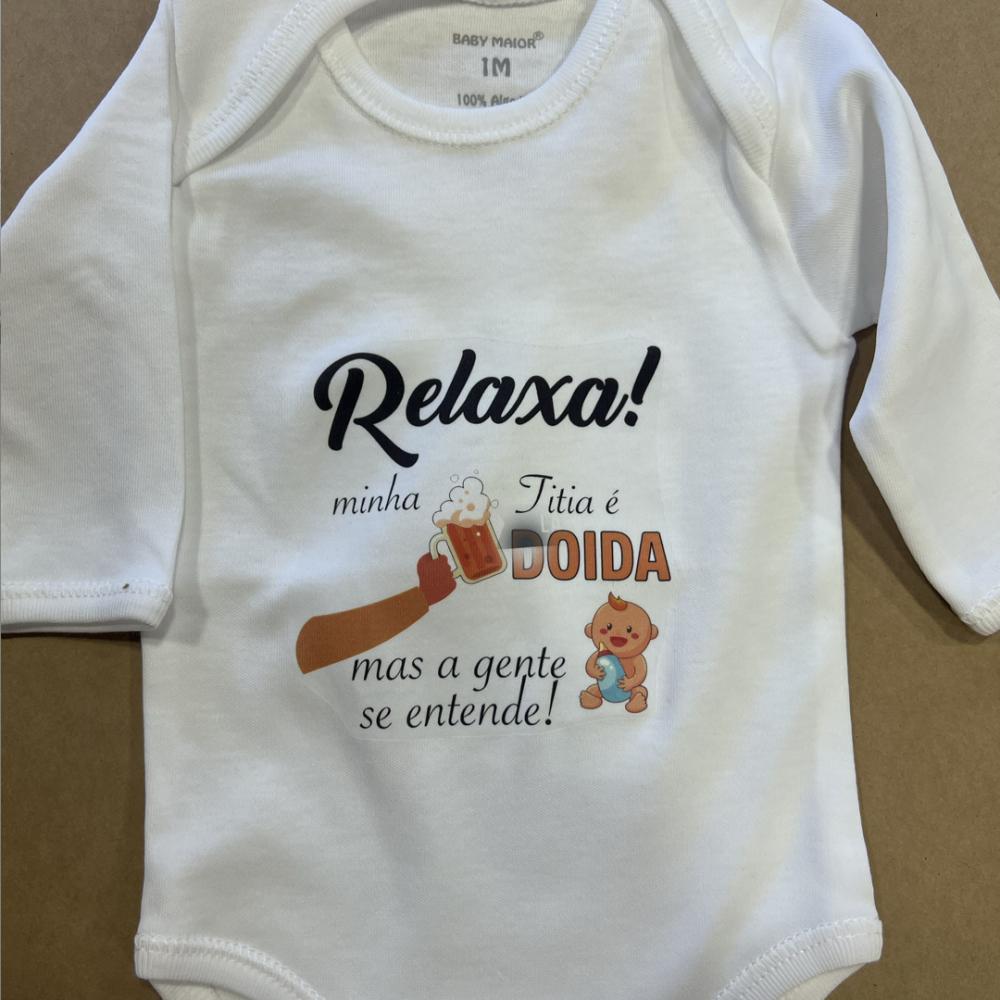 Body Personalizado Manga comprida