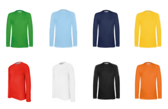 T-shirt Justa Manga Comprida