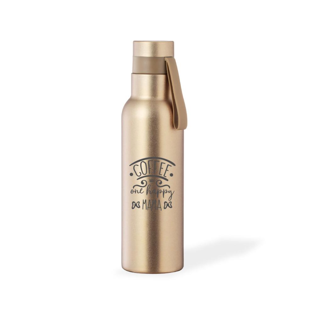 Garrafa Térmica Dourada